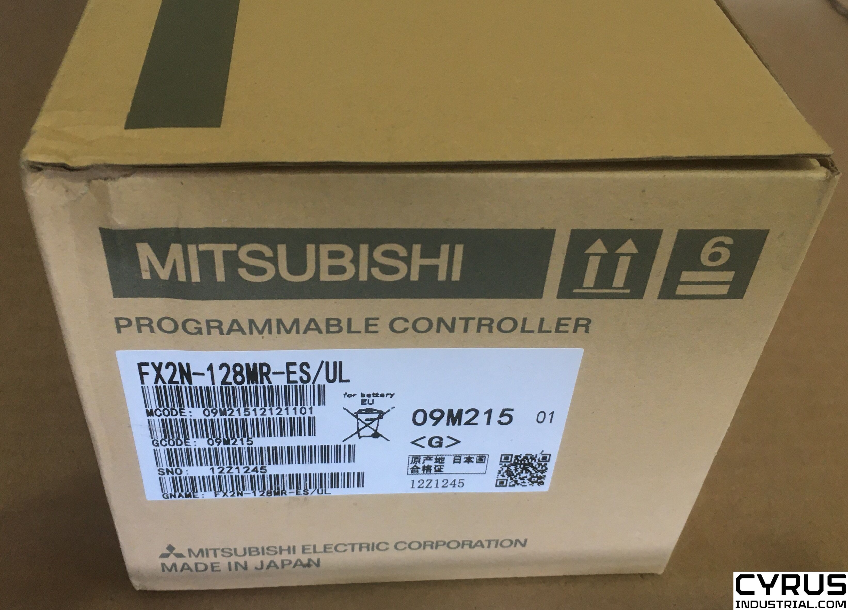 Products - Mitsubishi FX2N-128MR-ES/UL MELSEC FX2N PLC CPU Relay