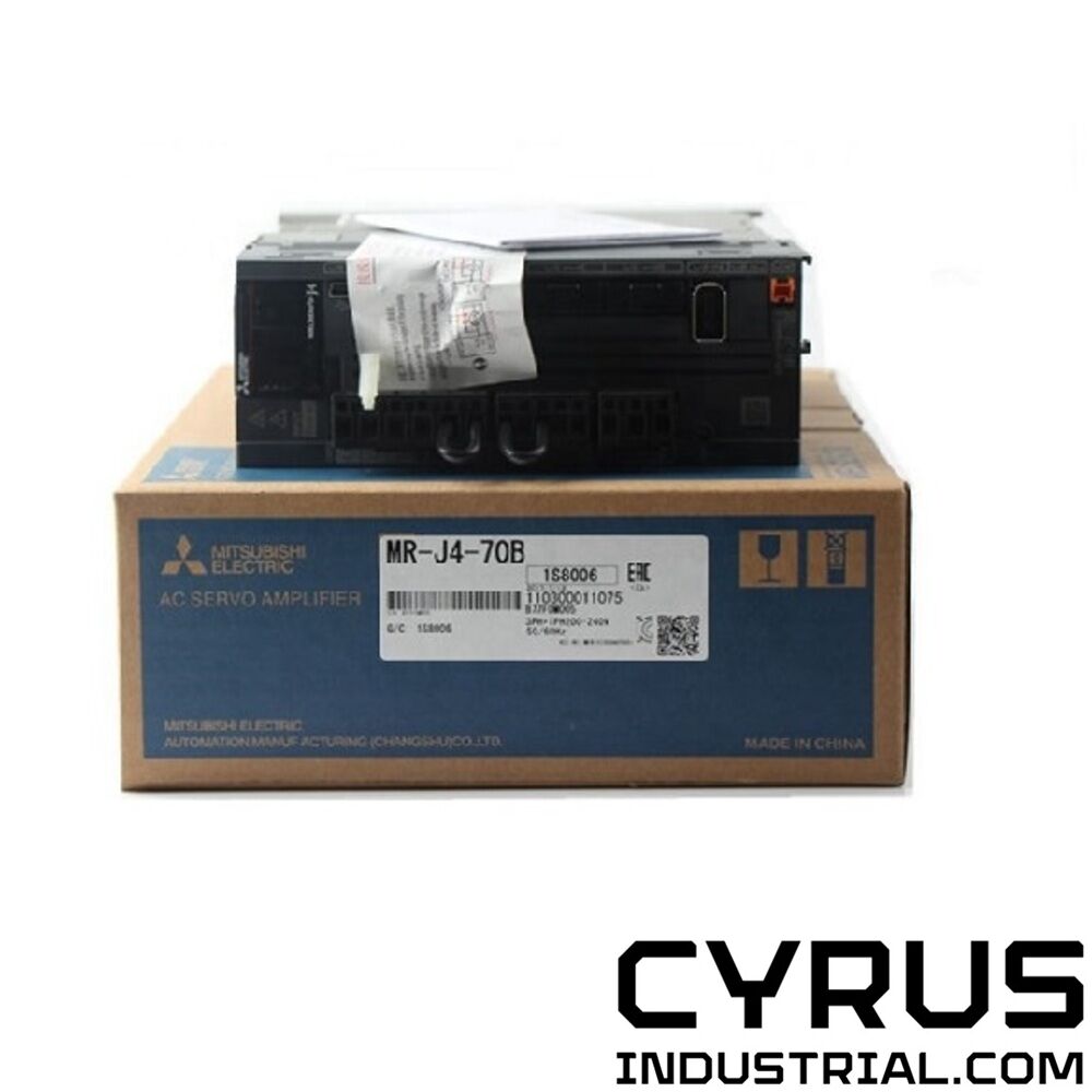 Mitsubishi MR-J4-70B MELSERVO J4 series AC motion servo drive / amplifier  0.75kW