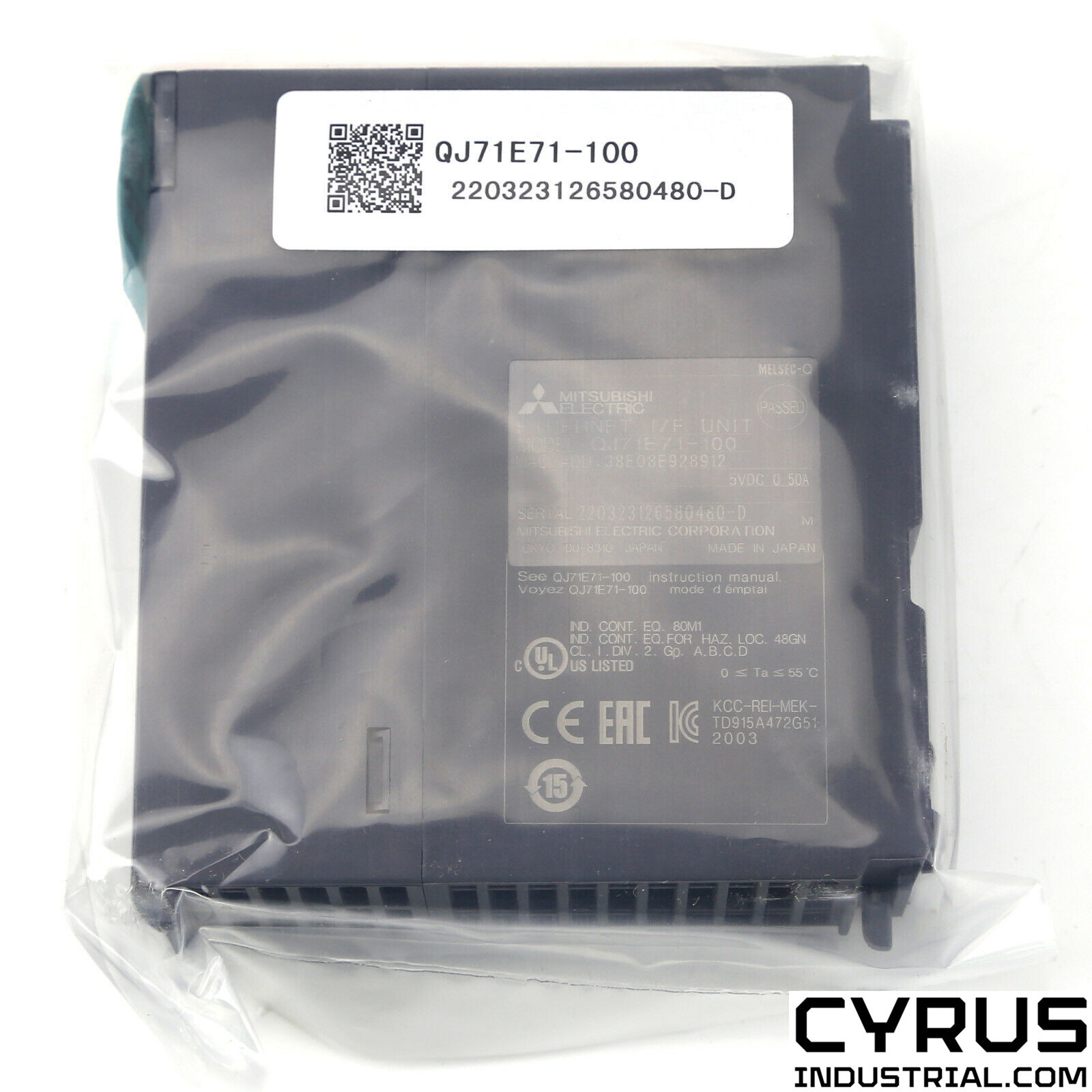 Mitsubishi QJ71E71-100 MELSEC-Q Series (QnU) Ethernet communication module