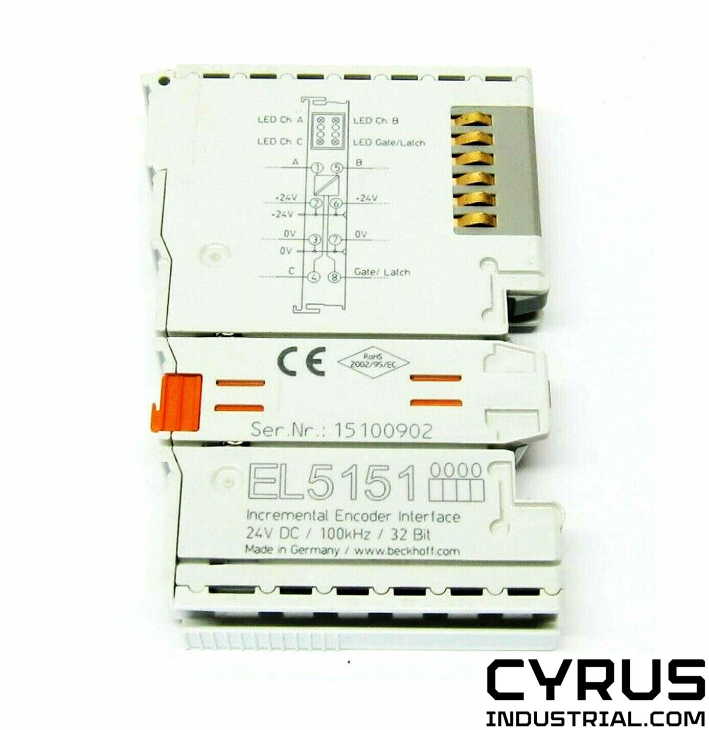 Products - Beckhoff EL5151 EtherCAT Terminal, 1-channel Encoder ...