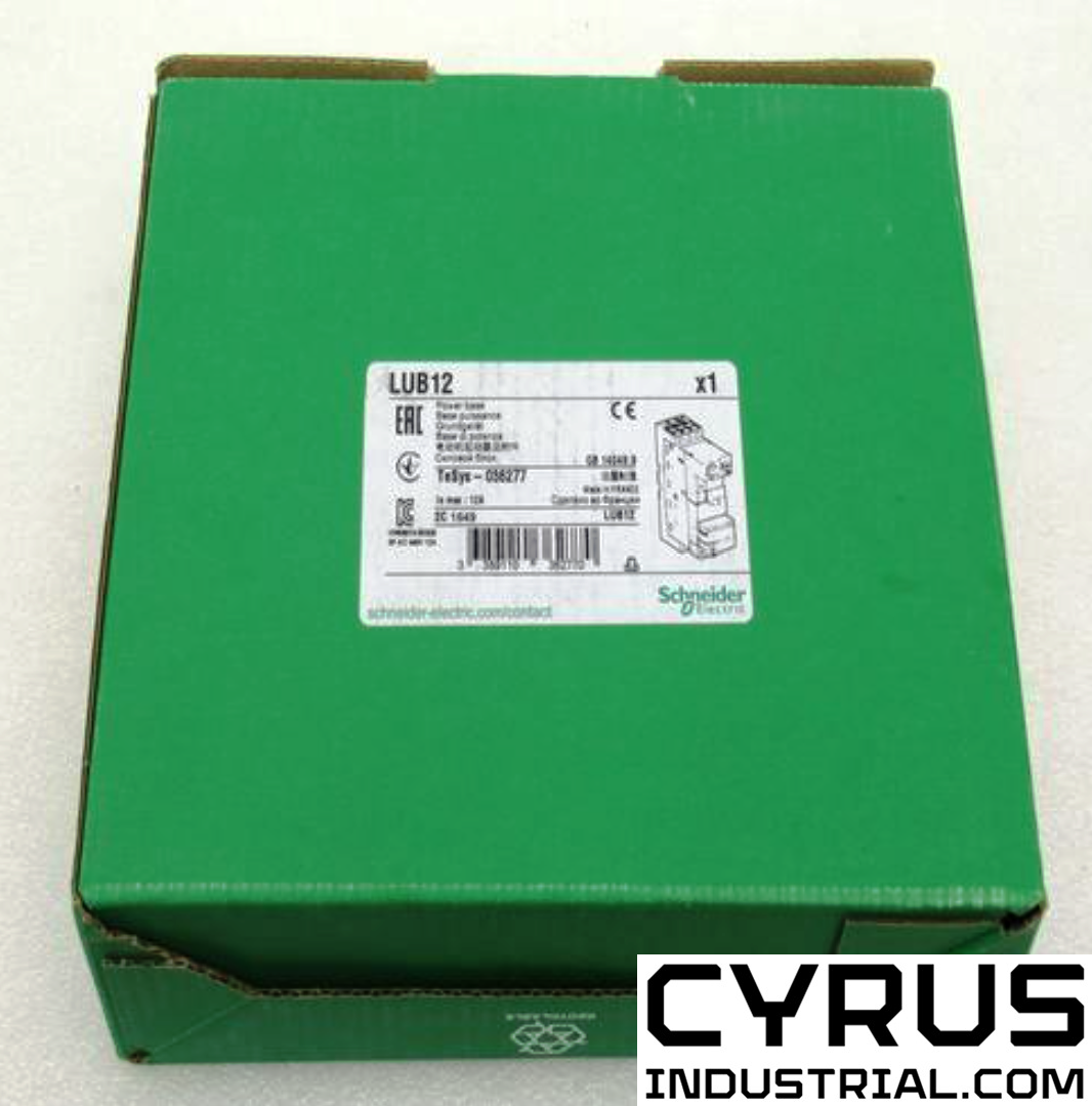 Products - Schneider Electric LUB12 Power base, TeSys Ultra, 12 A ...